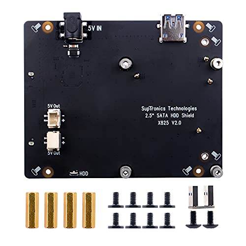 GeeekPi SATA Storage for Raspberry Pi 4, 2.5 inch SATA HDD/SSD - Image 3