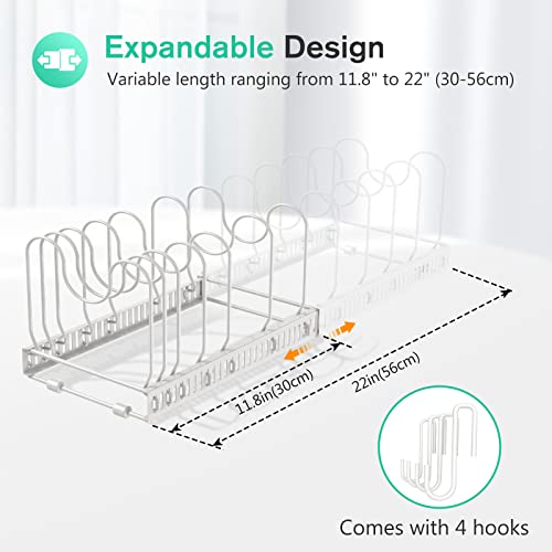 Puricon Expandable Adjustable Pot Pan Organizer for | All Products - Image 4