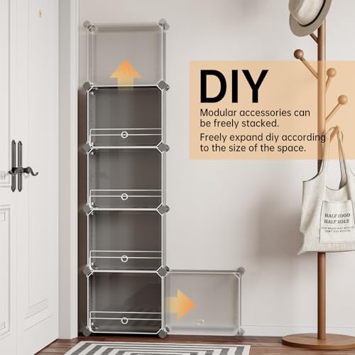 MAGINELS 6 Tier Shoe Rack Organizer with Cover, Slim | All Products - Image 6