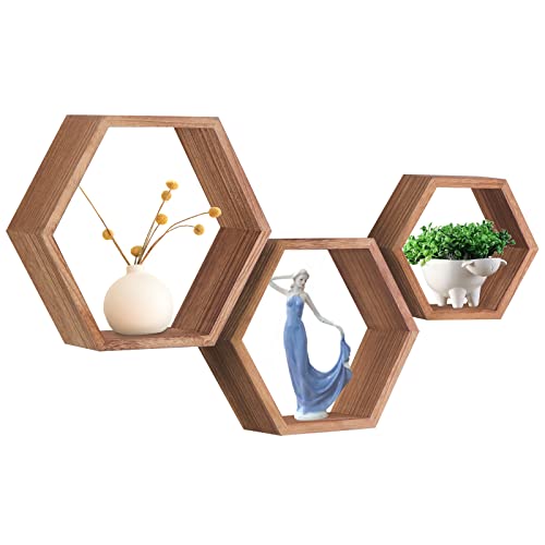 Hexagon Shelves,Floating Wall Shelf - Image 2