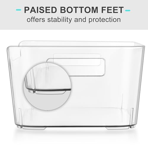 Pantry Organizers Storage, Clear Storage Organizer Bins 12 PACK - Image 7