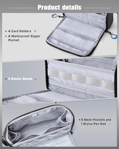 Smasrob Electronics Organizer Travel Case, Tech Bag Charger Pouch - Image 4