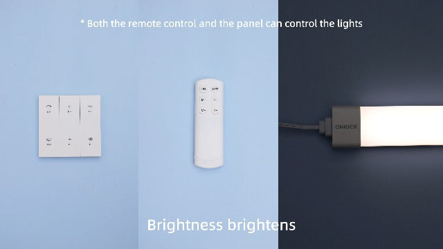 LED Tube Light Fixture with Plug Under Cabinet Lighting Dimming - Image 8