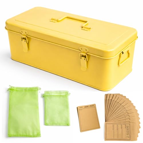Seed Storage Organizer - Metal Garden Seed Storage | Home Organization - Image 2