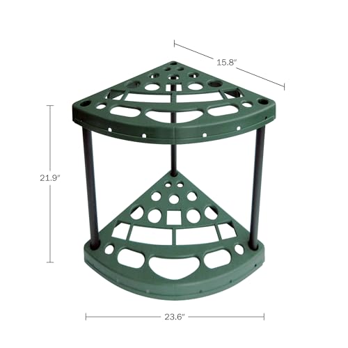 Garden Tool Organizer - Corner Storage Rack that Holds 18 - Image 4