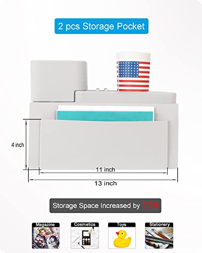 Couch Cup Holder Tray, VIENFUT Silicone Anti-Slip Sofa - Image 3