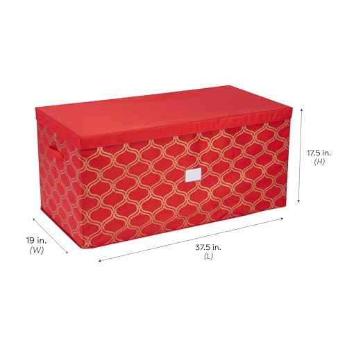 Simplify 96 Ornament Storage Box | Dimensions: 37.5"x 19"x - Image 4