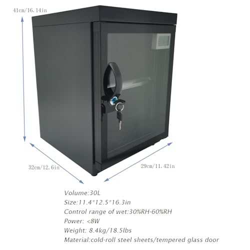 INTBUYING Camera Lens Dry Cabinet 30L Electronic Dry - Image 3