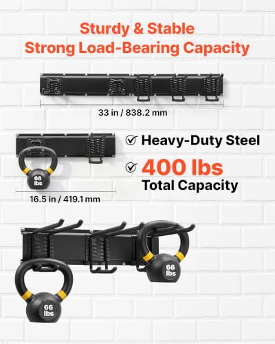 VEVOR Garage Tool Organizer 33 Inch 400 lbs Wall Mount - Image 5