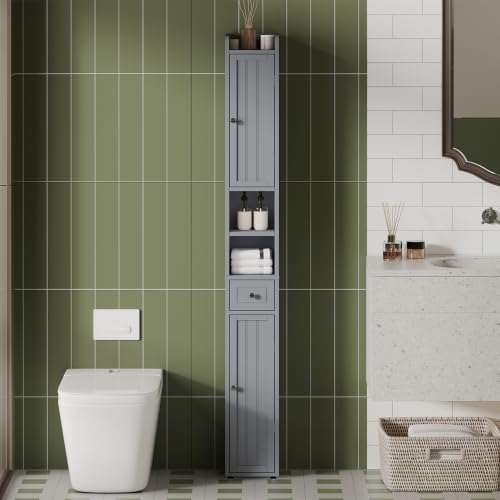 ChooChoo Narrow Bathroom Storage Cabinet | Home Organization - Image 3
