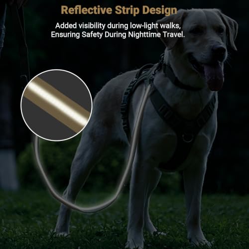 Tactical Bungee Dog Leash with 2 Padded Handles,Shock | Pet Essentials - Image 7