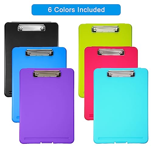 Chinco 6 Pcs Clipboard Folder with Storage, 9.5 x 13 | All Products - Image 5
