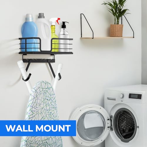 TJ.MOREE Over the Door/Wall Mount Ironing Board Hanger - Image 5