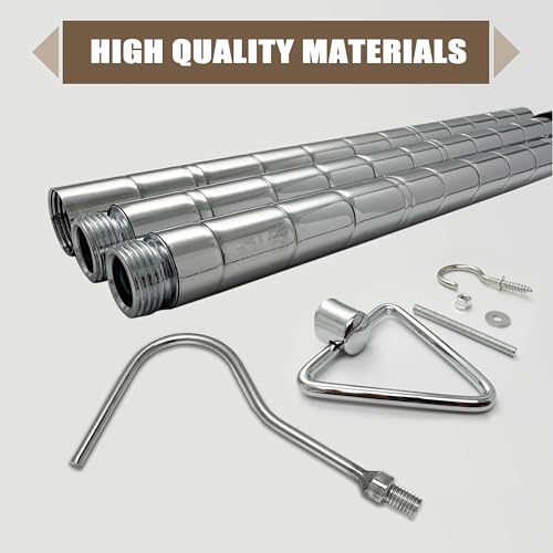 Complete Ladder Pull Down System Kit, Attic Pull Down Hook - Image 3