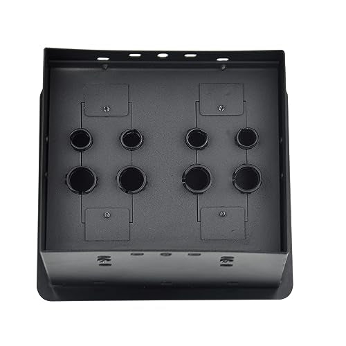 Tabletop Brush Cable Management Connectivity Box with 8 - Image 4