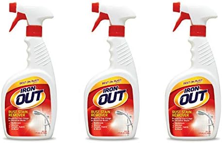 Iron Out Rust Stain Remover Spray Gel, 24 Fl. Oz. 3-Pack, 3 Bottles
