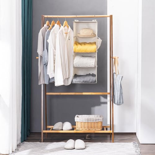 YOUDENOVA Hanging Closet Organizer and Storage for Clothes - Image 5