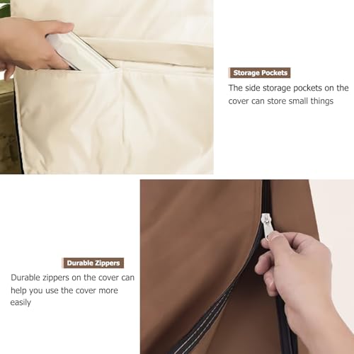 Wire Shelf Cover,600D Heavy Duty 100% Waterproof Shelf - Image 7