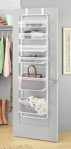 Whitmor Over The Door Organizer Storage, 6 Tier Heavy Duty - Image 2