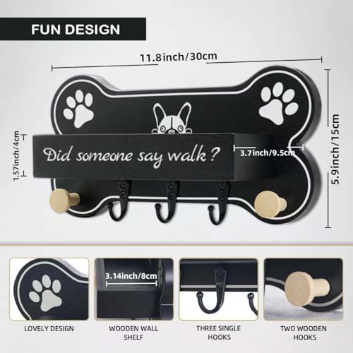 Dog Leash Holder forwall,Coat RackHooks - Image 3