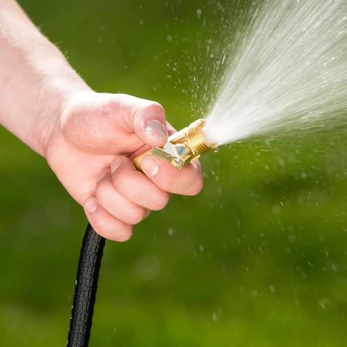 Flexi Hose Expandable Garden Hose, 100FT, Black - Image 4