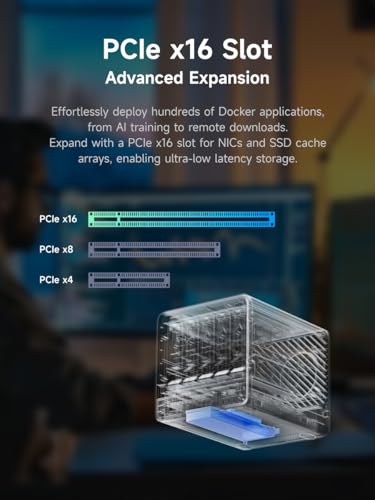 MINISFORUM N5 Air 5-Bay Desktop NAS, AMD Ryzen 7 255 - Image 5