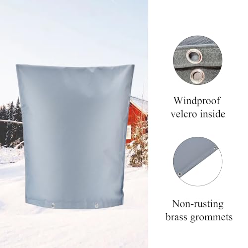 16"Wx20"H Backflow Preventer Insulation Cover, Sprinkler Covers - Image 5
