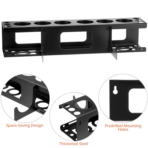 QWORK Wall-Mounted Caulking Gun Holder & Storage Rack - Image 7