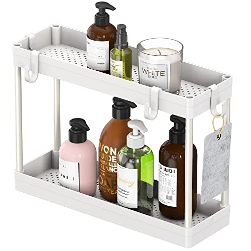 Simple Houseware 2-Tier Under Sink Organizer Storage | All Products - Image 3