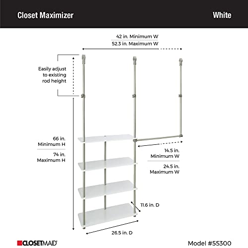 ClosetMaid® Maximizer™ Closet Accessory, Add | Home Organization - Image 4