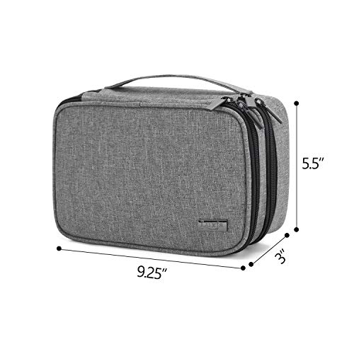 Luxja Double-Layer Sewing Organizer, Gray - Image 3