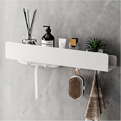 REKITA No Drill Shower Shelf Organizer, 40cm Stainless Steel - Image 2