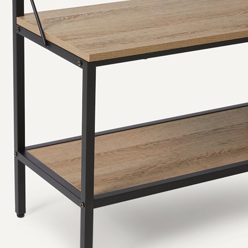Amazon Basics Entry Bench with Hooks, Hall Tree with Shoe Storage - Image 6