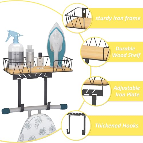 Ironing Board Hanger with Removable Hooks, Ironing Board - Image 6