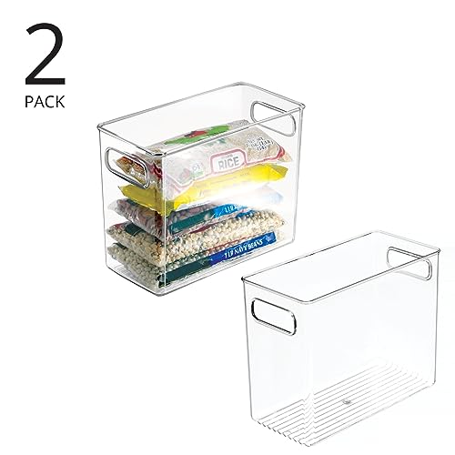 mDesign Plastic Modern Kitchen, Pantry Food Storage Container Bin - Image 3