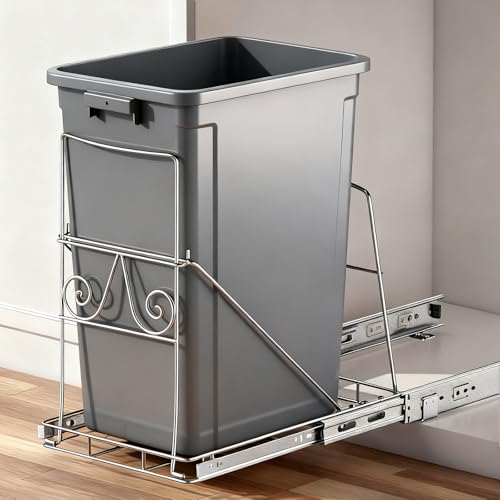 Pull Out Trash Can Under Cabinet for 7–11 Gallons Trash - Image 2