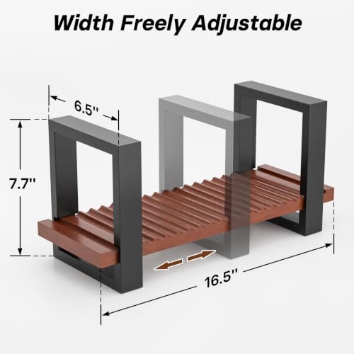 Vinyl Record Storage Holder, Holds Up to 57 LPs - Image 4