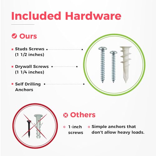 TIDYME Garage Wall Organizer, Shovel Holder Wall Mount - Image 5