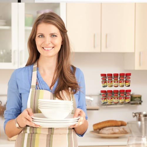 Adhesive Spice clip gripper clips, Holds 15 Ct spice jars - Image 5
