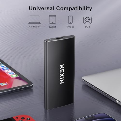 KEXIN 256GB External SSD Hard Drive USB 3.1 Type-c Portable Solid - Image 5