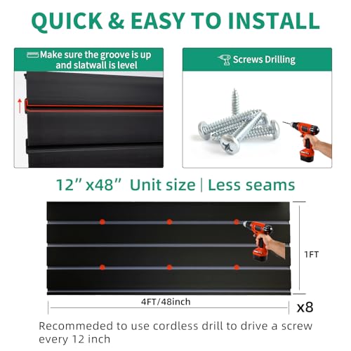 Slat Wall Paneling Garage Slat Wall Storage Systems | Garage Storage - Image 6