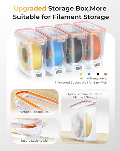 YOOPAI Pro Filament Storage Box with Temperature & | Home Organization - Image 4