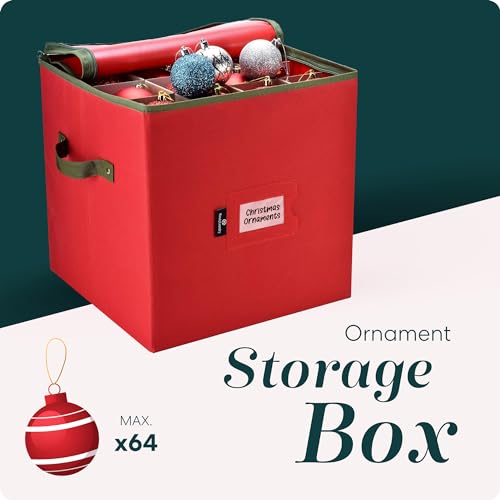 Handy Laundry Christmas Ornament Storage - Stores upto 64 Holiday - Image 3