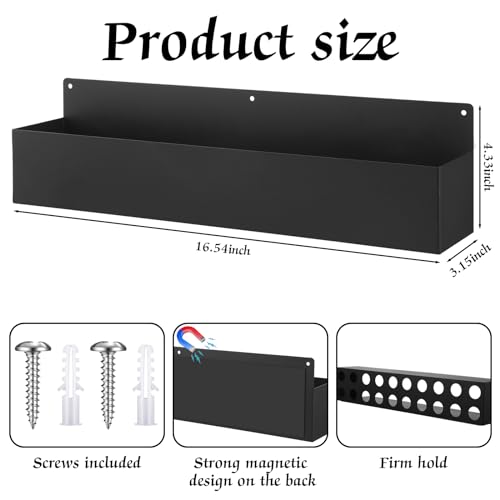 2 Pcs Magnetic Aerosol Spray Can Holder, 16.54 x 3.15 x 4.33 Inch - Image 4