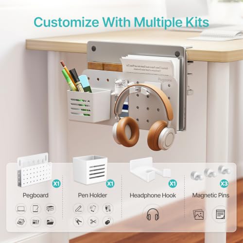 PEGZONE Desk Side Storage Organizer, Fits Flat Edge | All Products - Image 6