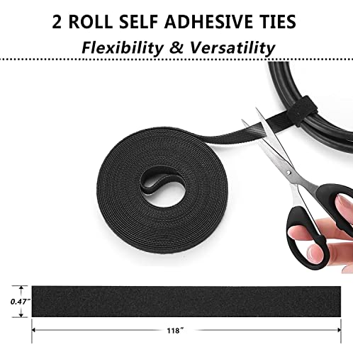 Cord Management Organizer Kit 4 Cable Sleeve split 1 | Cable Managemen - Image 7