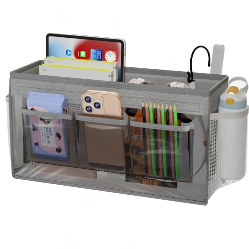 Clear PVC Bedside Caddy, Hanging Storage Organizer | Home Organization - Image 2