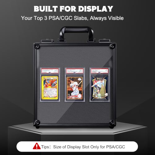 Kabinka Graded Card Storage Box, Aluminum Trading Card Box - Image 3
