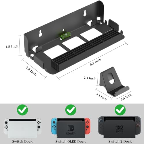 LEPEYMDA Wall Mount for Switch 2/1/OLED, Accessory S | All Products - Image 5