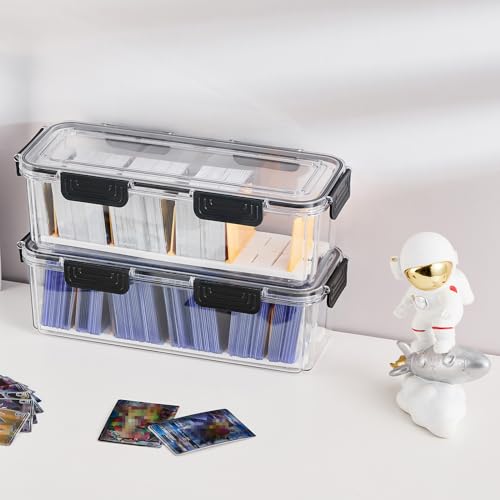 Trading Card Storage Box for Toploaders with Dividers, 2 Pack - Image 6